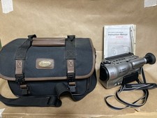 Canon UC-X50Hi Analogue 8mm Camcorder - Tested and Working with Accessories
