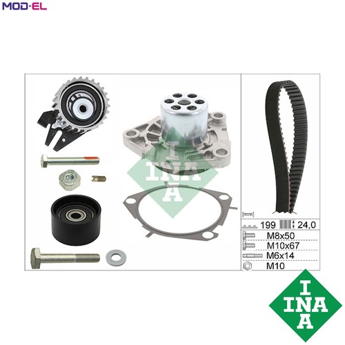 Water pump timing - water, kit