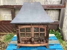 Hunter Herald 14 multi fuel stove with back boiler.For refurbishment.