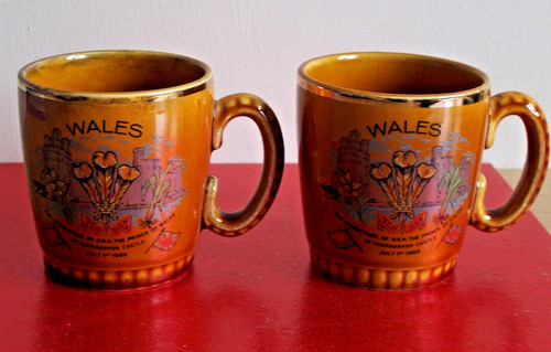 Pair 1969 prince - 1969, wales
