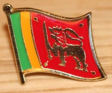 SRI LANKA Flag Country Metal