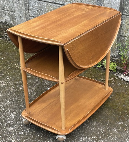 Fine retro ercol trolley stand - retro,