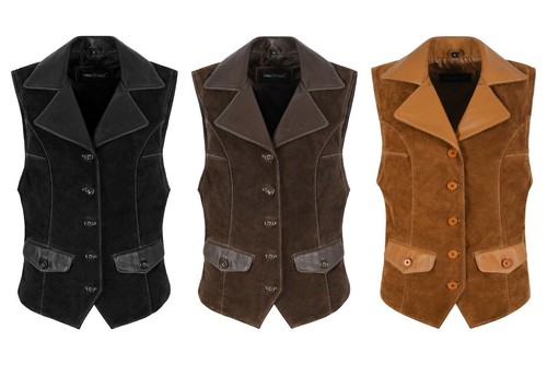 Women vintage suede leather - vintage,