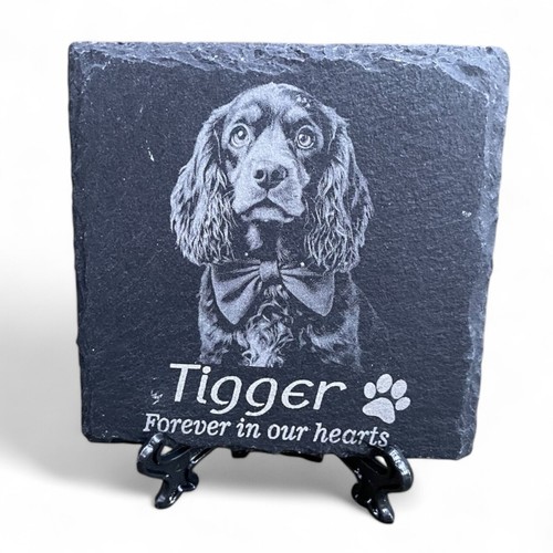 Dog memorial plaque custom - dog,