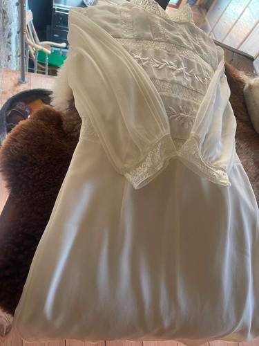 Ivory dress topshop vintage - ivory,