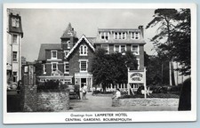 Bournemouth lampeter hotel Dorset Real Photo Postcard do 63