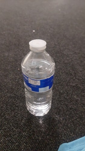 Unopened water bottle - unopened,