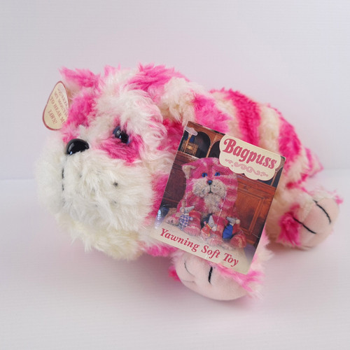 Bagpuss 1999 yawning soft - bagpuss, toy