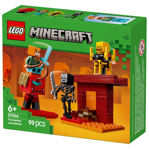 Lego minecraft the - minecraft, lava
