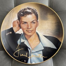 The Franklin Mint Frank Sinatra “Hoboken Heartthrob “  Plate.