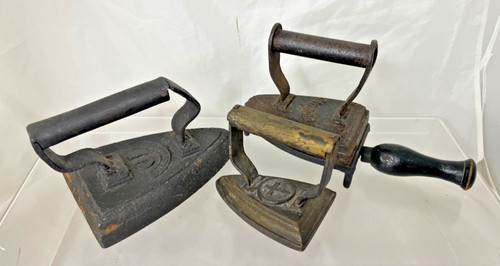Antique flat irons - ,