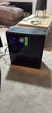 Desktop PC Gaming 2 Curved 27” Gaming Monitors  Custom Built Tower