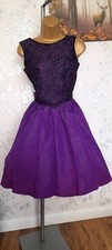 Vintage Topshop Cocktail Dress, Size  Uk Small, Rare Purple Ombre, Rivals Style 
