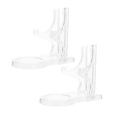  2 Pcs Cup and Disc Bracket Stand for Mugs Saucer Display Tea Holder Mount