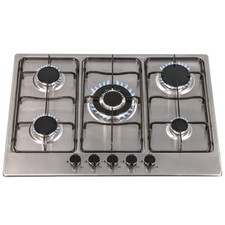 SIA SSG702SS 70cm 5 Burner Gas