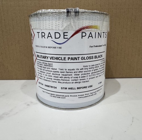 Trade paint military vehicle - trade,