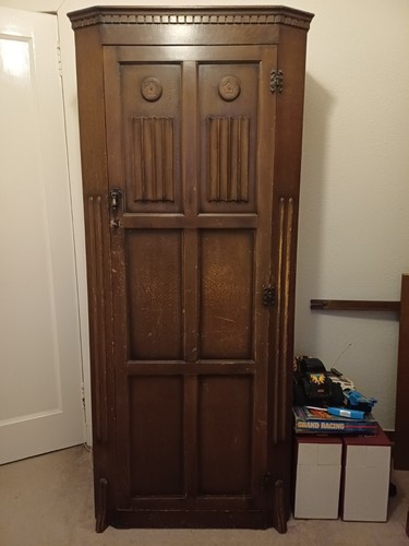 Wood wardrobe children s - wood, children's