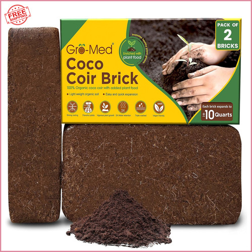 Coco coir brick - coir, 10