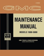 1962 GMC Shop Manual (Models