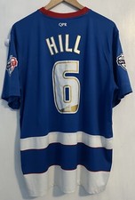 2015-16 Extra Large Clint Hill Number 6 QPR Home Shirt