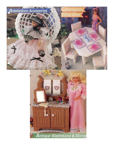 Lot fashion doll plastic - of, 3