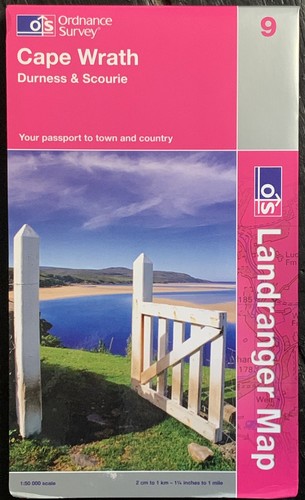 Ordnance survey landranger - survey,