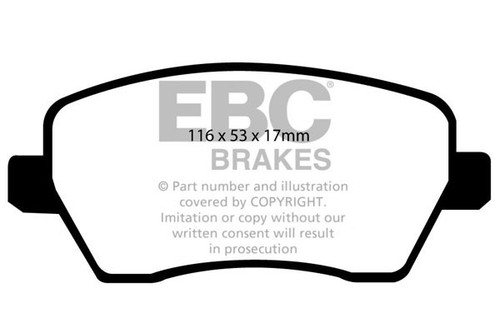 Ebc yellowstuff front brake - ebc,
