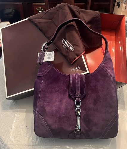 Vintage coach hamptons - hamptons, plum