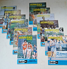 Vintage Athletics Weekly Magazines x 12 from 1979