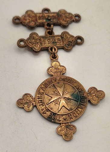 Antique john ambulance - st,