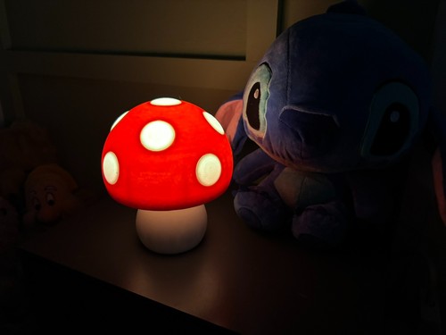 Mushroom lamp night light - ,