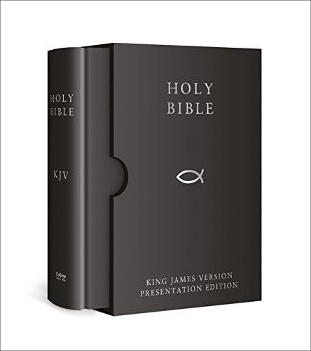 King james bible black - bible,