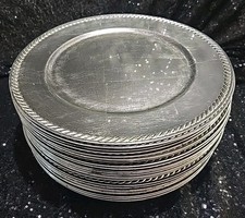 29pc 13" Round Solid Silver