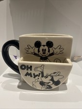 Disney Mickey Mouse Cup + Biscuit Holder ￼