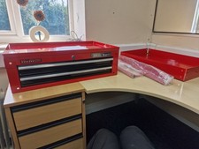 Draper Expert 2 Tier Tool Trolley Two Drawers Stock No: 07635-SEE DESCRIPTION