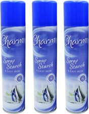 3 x CHARM STARCH & EASY IRON