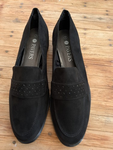 Pavers ladies suede - suede, smart