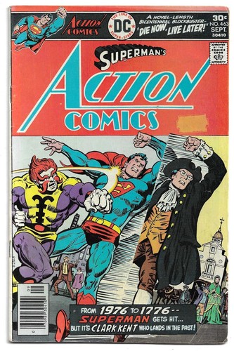 Action comics 463 dc - action, (1976)