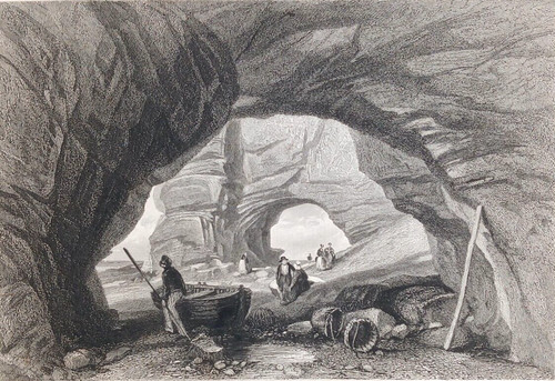 Ladram bay caves devon - bay,