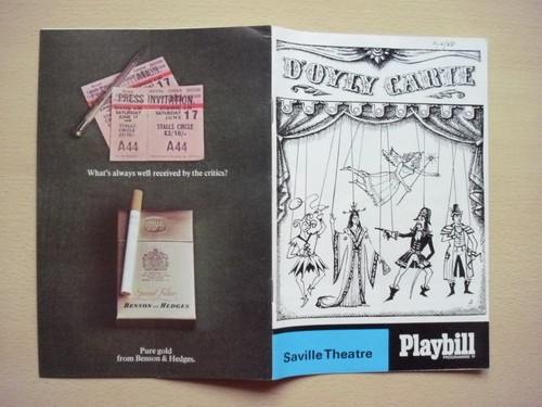 Programme theatre opera the - theatre,