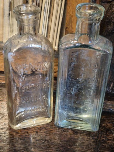 Old medicine bottles - medicine, venos