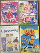 X4 DVD’s  (Barbie X2 , Bee