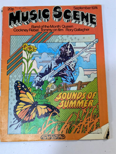 Music scene sept 1974 queen - sept,