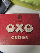 Vintage Oxo cubes tin large