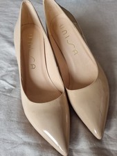 Unisa Cream Patent Leather