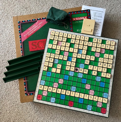 Vintage scrabble board game - scrabble,