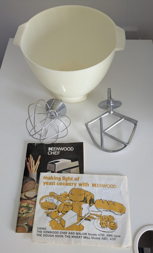 Kenwood chef mixing bowl whisk - mixing,