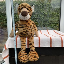 Large Lovely Tiger Soft Toy by Russ Berrie Plush teddy 
