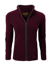 Game Ladies Penrith Fleece Jacket Womens Maroon Country Hunting Shooting
