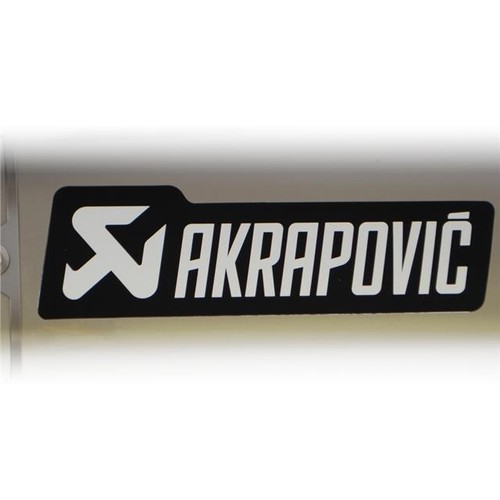 New genuine silver - genuine, akrapovic